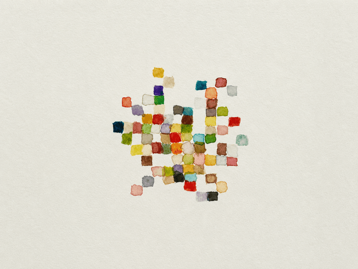 Minis — watercolor squares