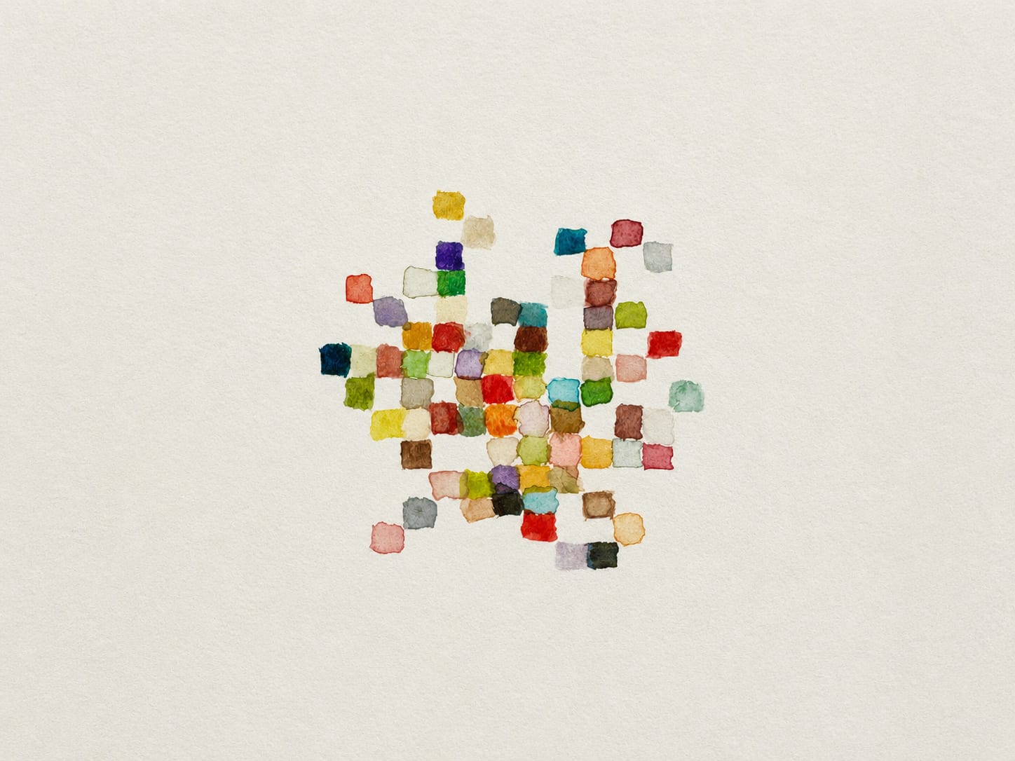 Minis — watercolor squares