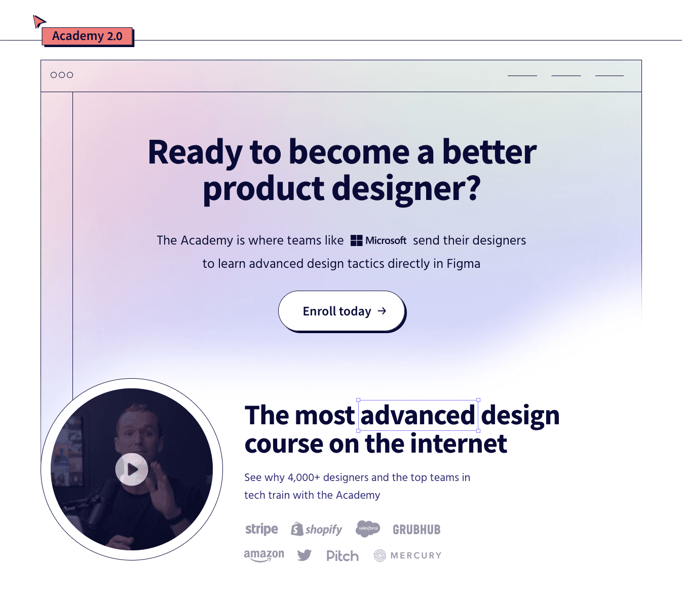 Figma Academy course screenshot